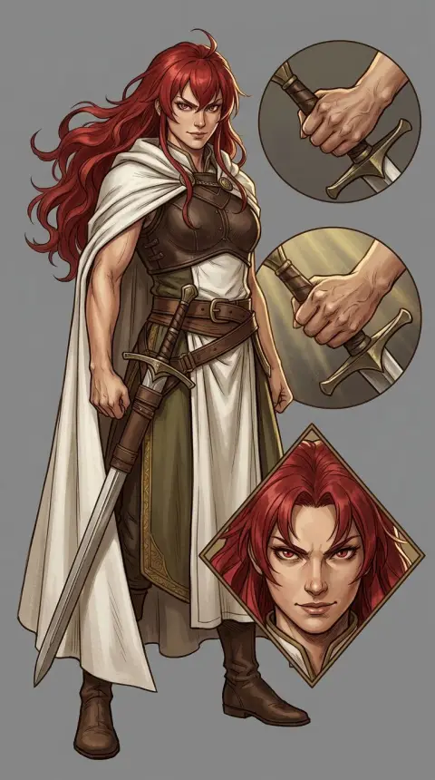 Eris Boreas Greyrat — AI comic character