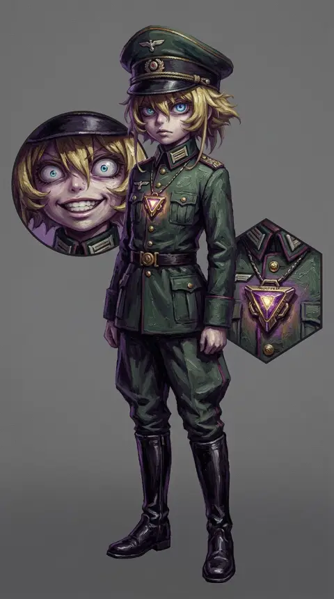 Tanya von Degurechaff — AI comic character