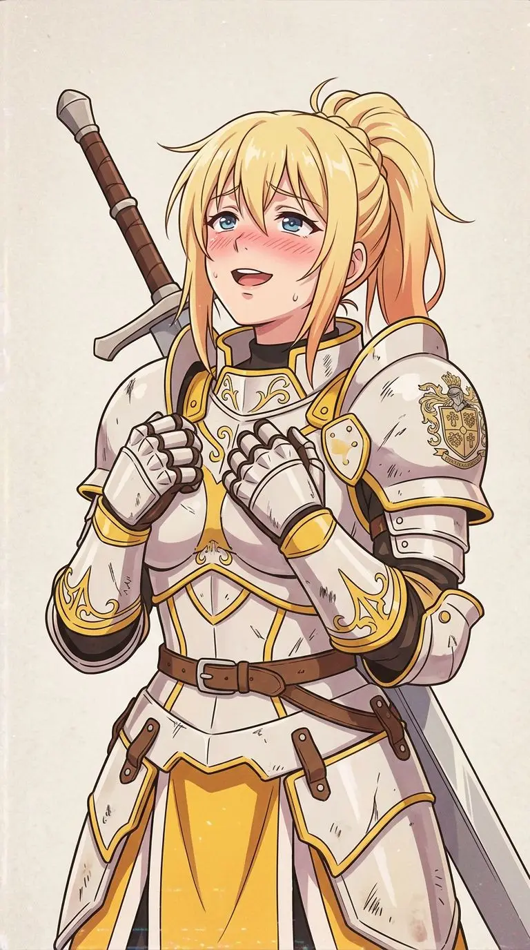 ダクネス portrait — AI comic character on TabStory