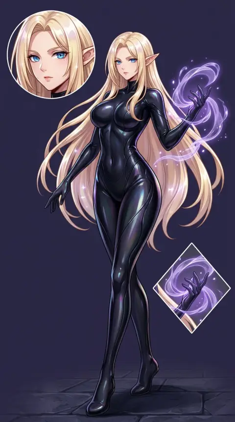 Alpha (The Eminence in Shadow) — related AI comic character