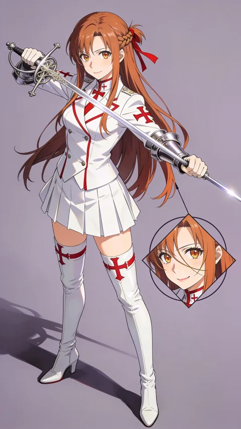 Asuna Yuuki — related AI comic character
