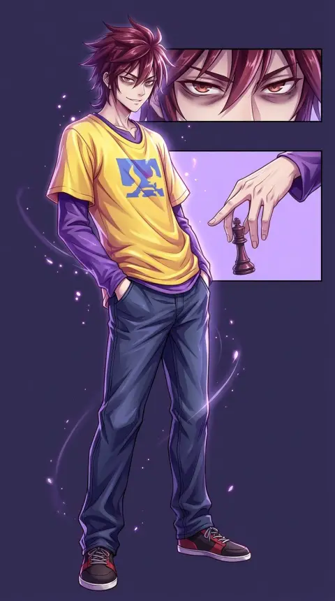 Sora (No Game No Life) — AI comic character