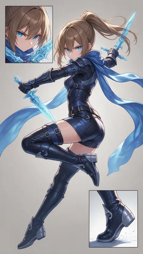 Sally (Risa Shiramine) — AI comic character