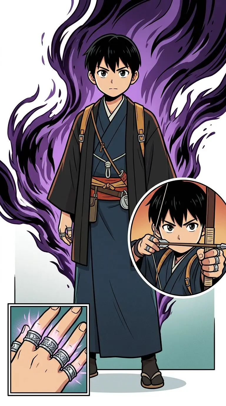 深澄真 portrait — AI comic character on TabStory