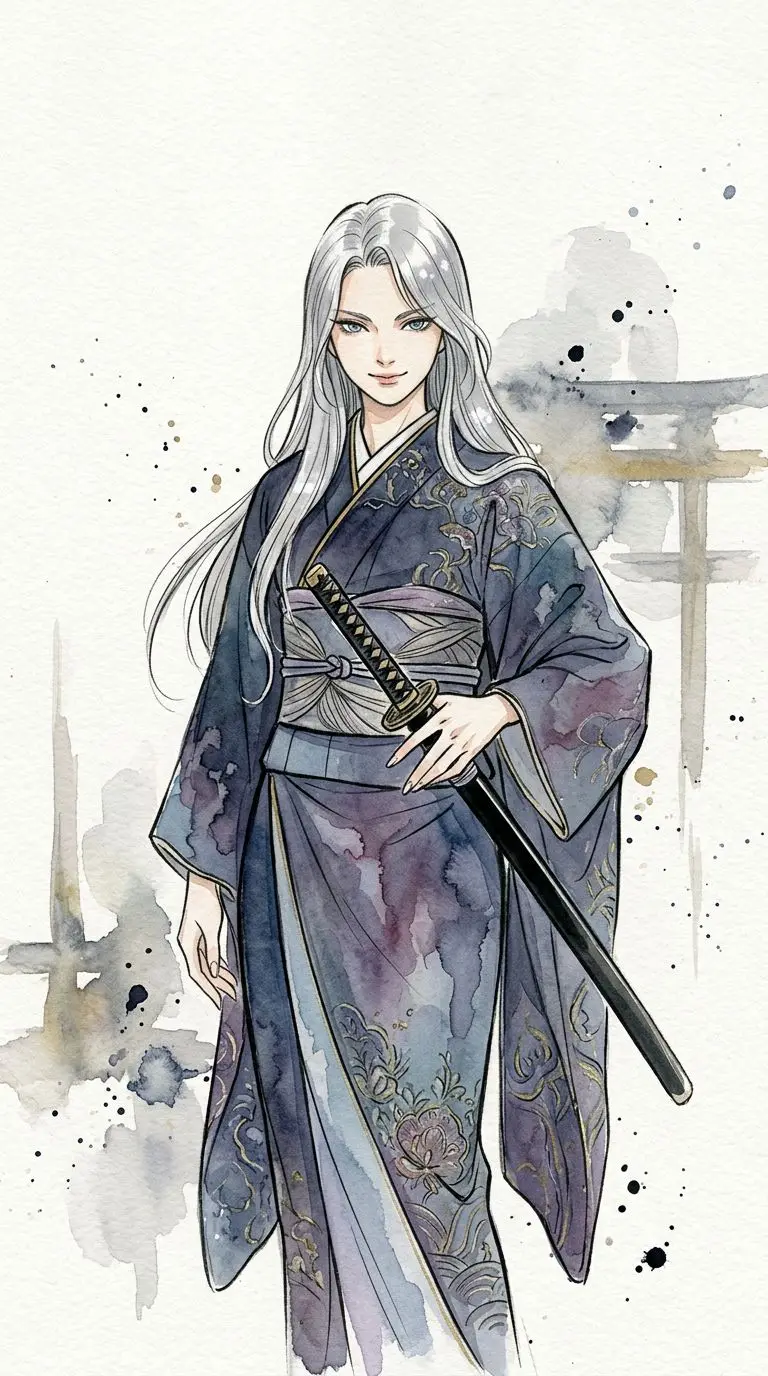 巴 portrait — AI comic character on TabStory