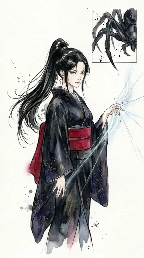 澪 — related AI comic character