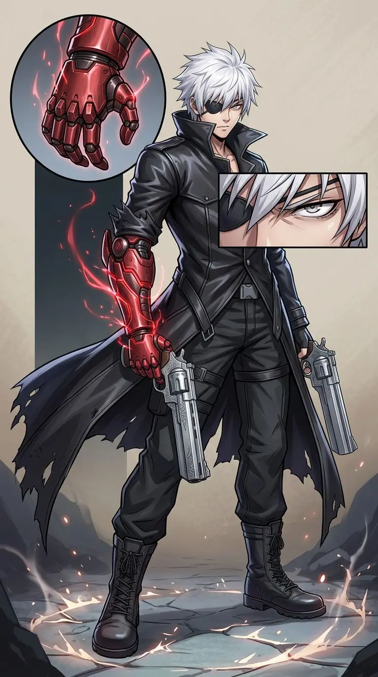 Hajime Nagumo portrait — AI comic character on TabStory