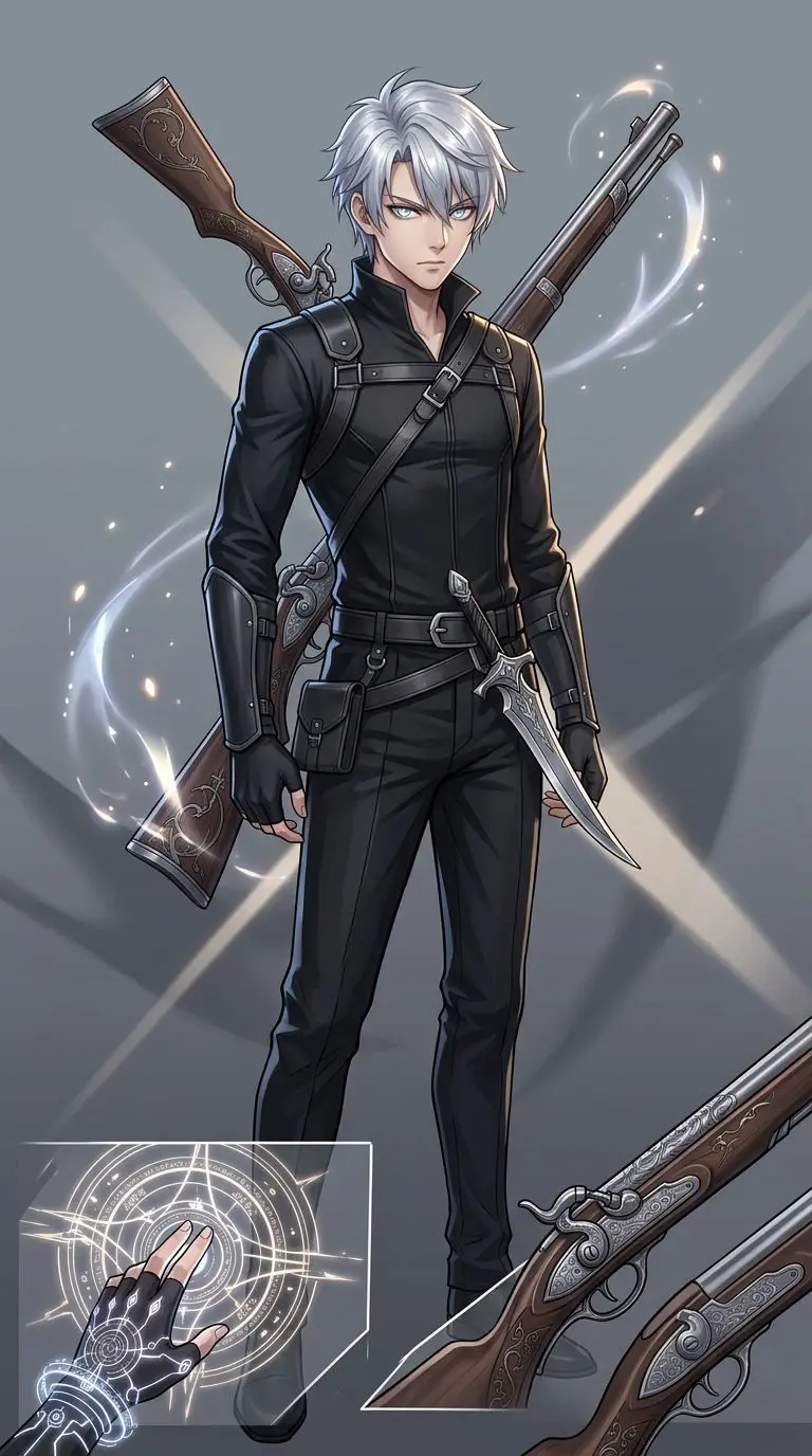 ルーグ・トウアハーデ portrait — AI comic character on TabStory