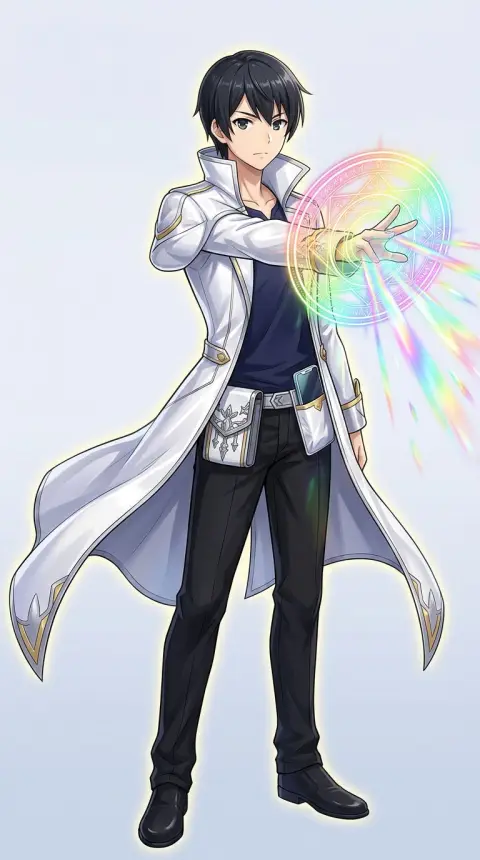望月冬夜 — related AI comic character