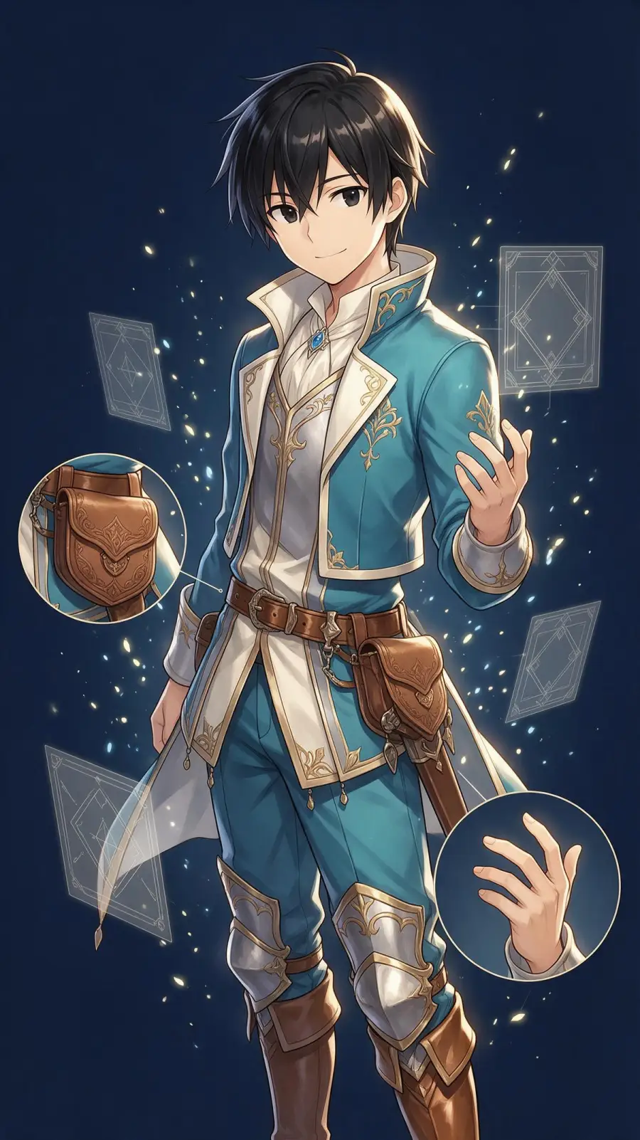 サトゥー portrait — AI comic character on TabStory
