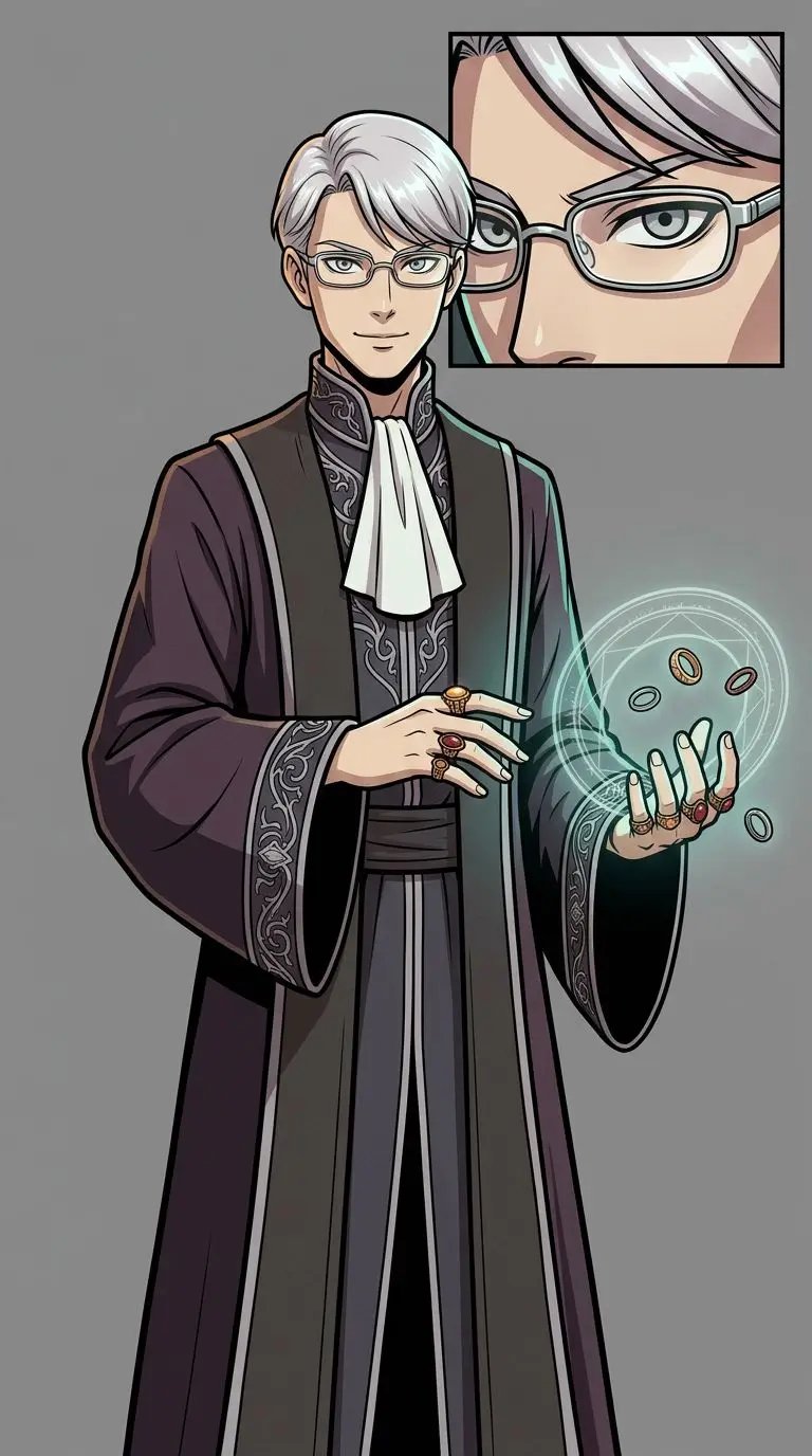 Shiki portrait — AI comic character on TabStory