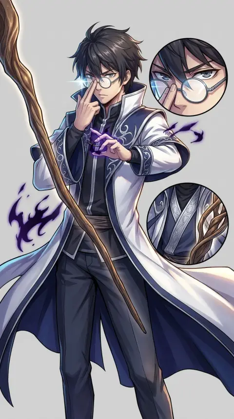 Shiroe — AI comic character