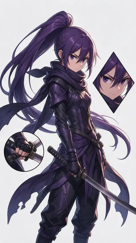 Akatsuki — AI comic character