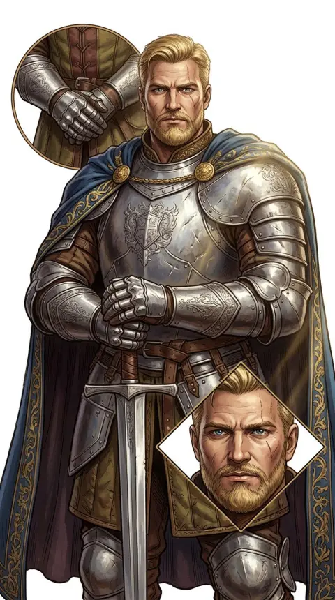 Wilfred Farren — AI comic character