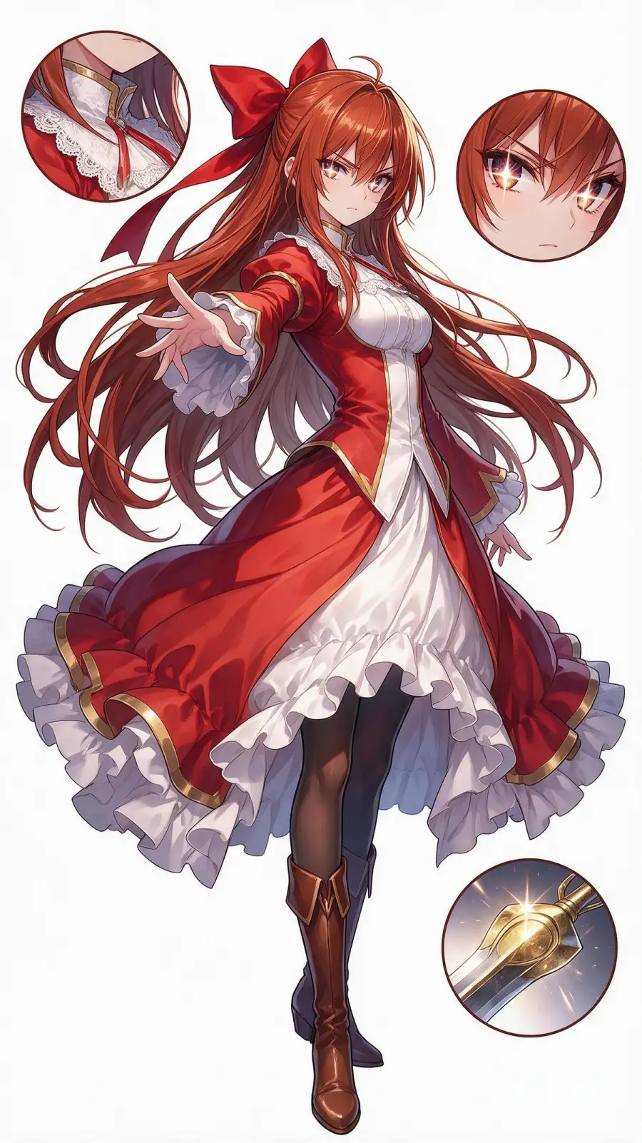 Kudou Asuka portrait — AI comic character on TabStory
