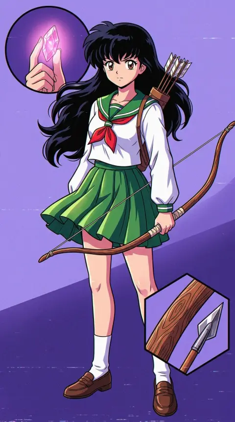 Kagome Higurashi — AI comic character