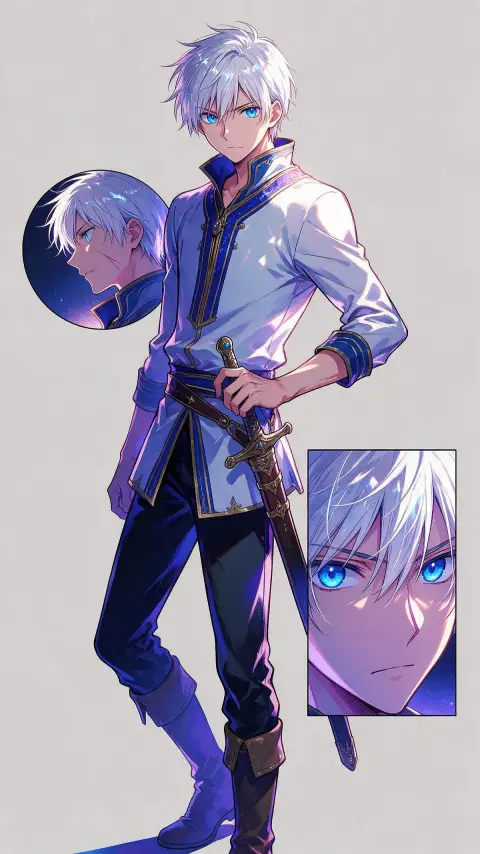 Zen Wistaria — AI comic character