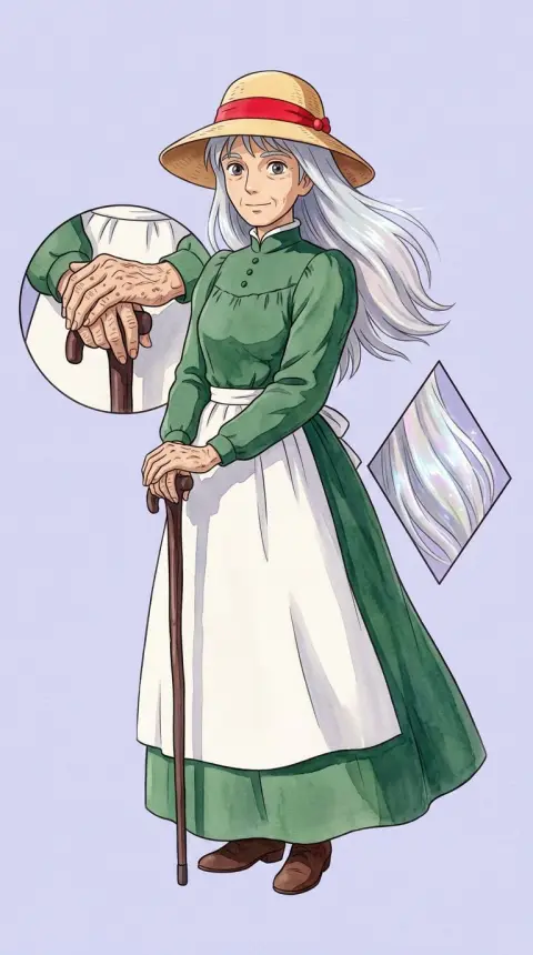 Sophie Hatter — AI comic character
