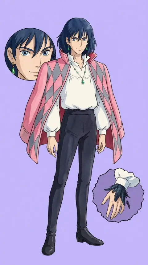 Howl Jenkins Pendragon — AI comic character