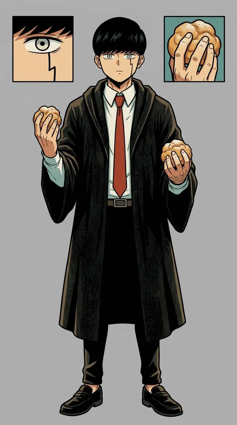 マッシュ・バーンデッド portrait — AI comic character on TabStory