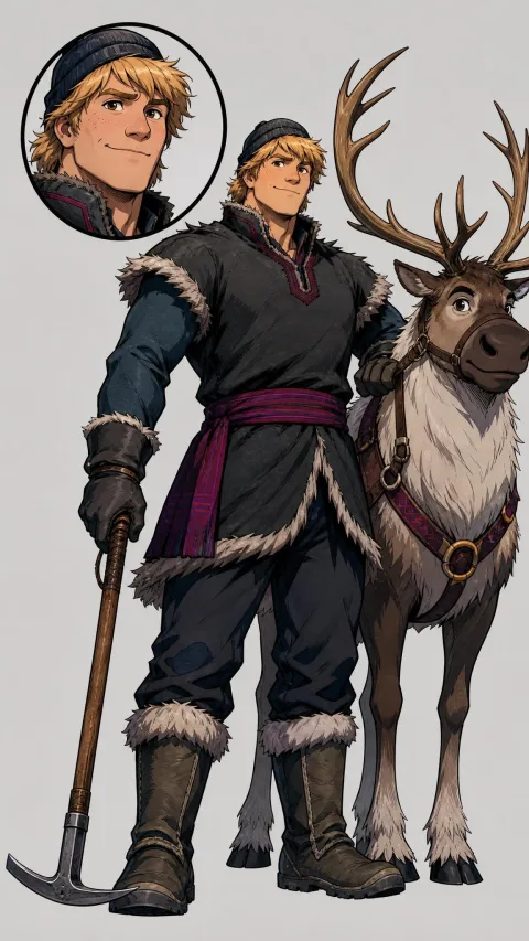 Kristoff Bjorgman — AI comic character