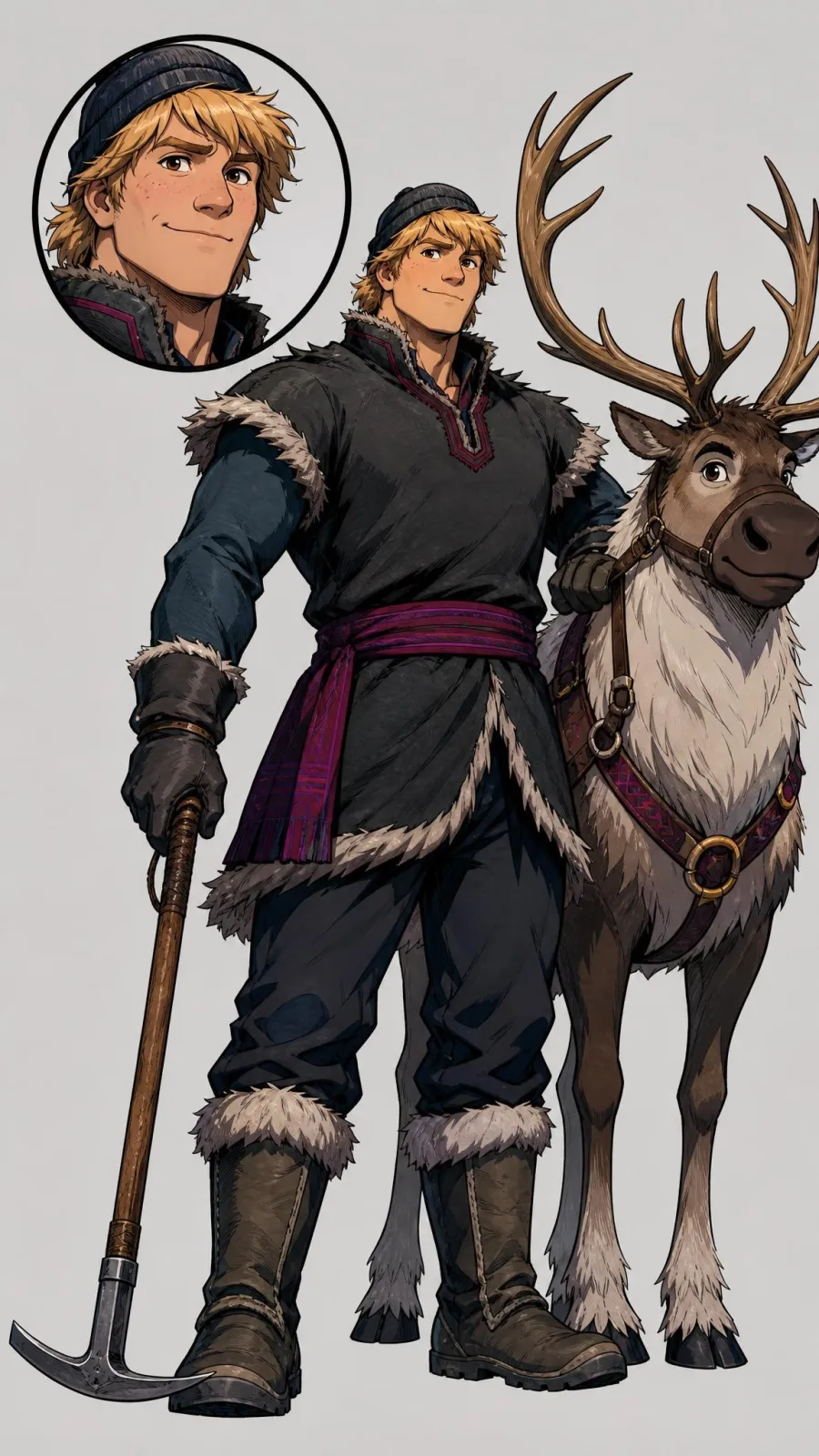 Kristoff Bjorgman portrait — AI comic character on TabStory