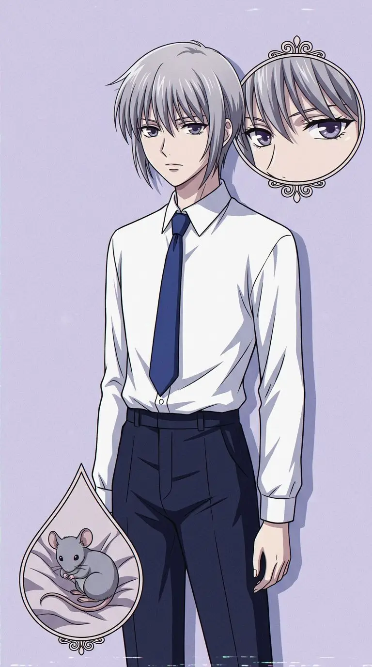 Yuki Sohma portrait — AI comic character on TabStory