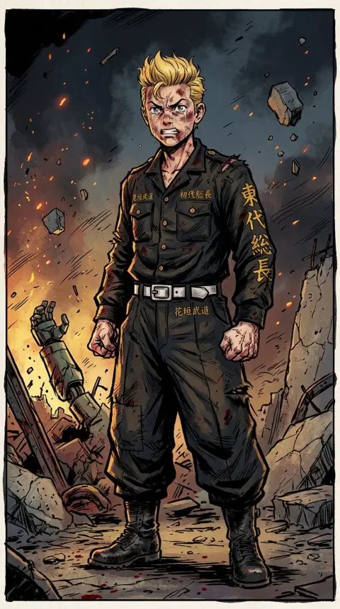花垣武道 — related AI comic character