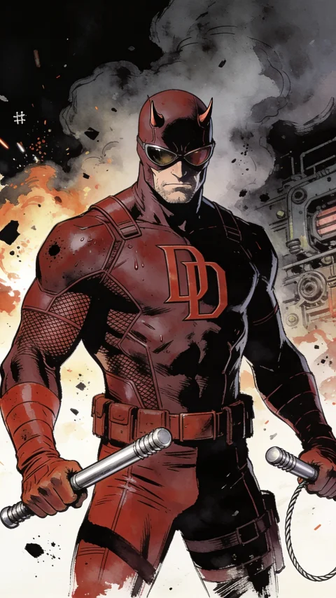 Daredevil / Matt Murdock — AI comic character