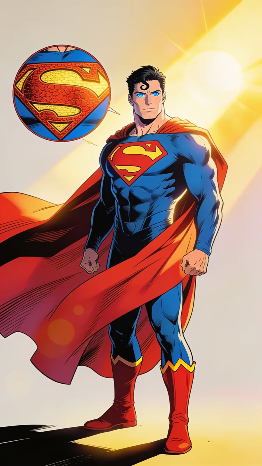Superman / Clark Kent portrait — AI comic character on TabStory
