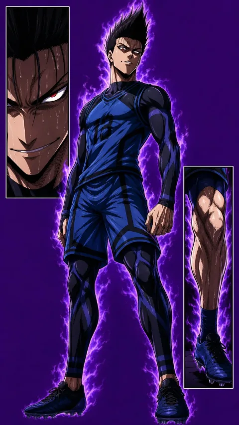 馬狼照英 — related AI comic character