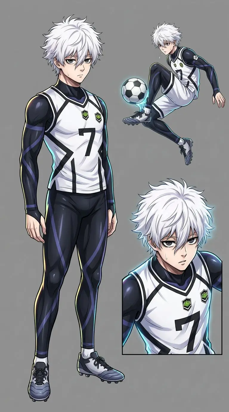 凪誠士郎 portrait — AI comic character on TabStory