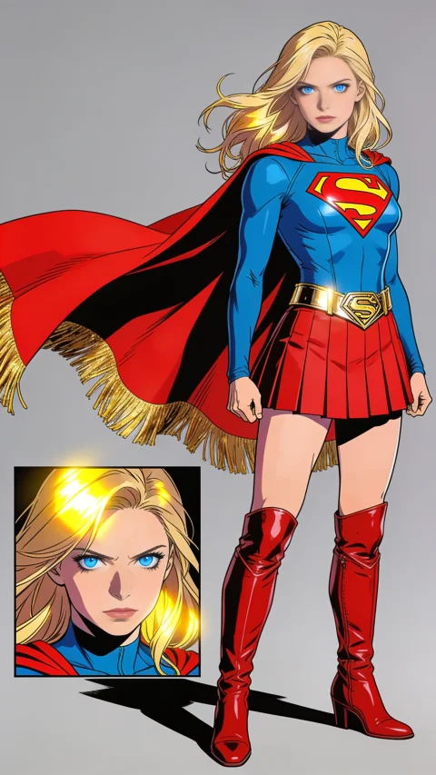 Supergirl / Kara Zor-El — related AI comic character