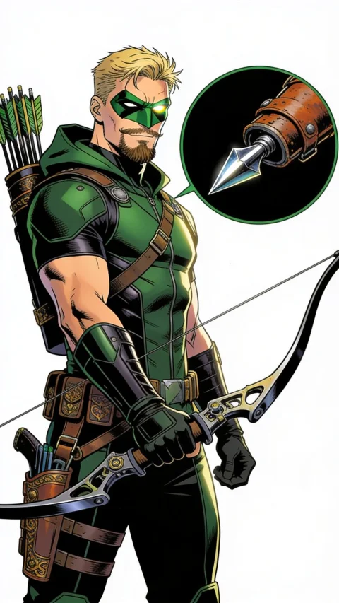Green Arrow / Oliver Queen — AI comic character