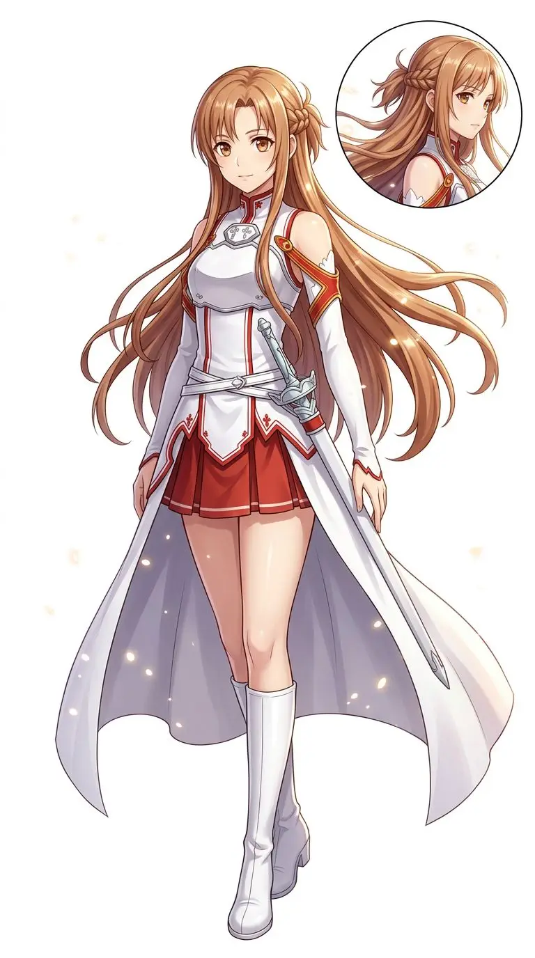 アスナ portrait — AI comic character on TabStory