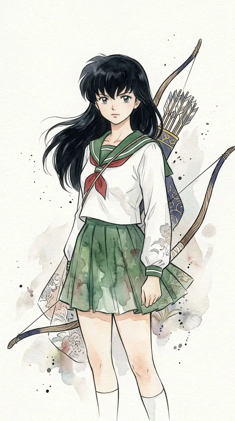 日暮かごめ portrait — AI comic character on TabStory