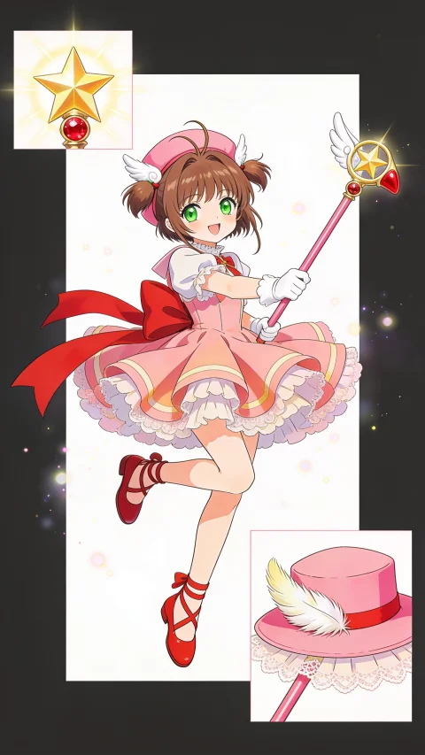 木之本桜 — related AI comic character