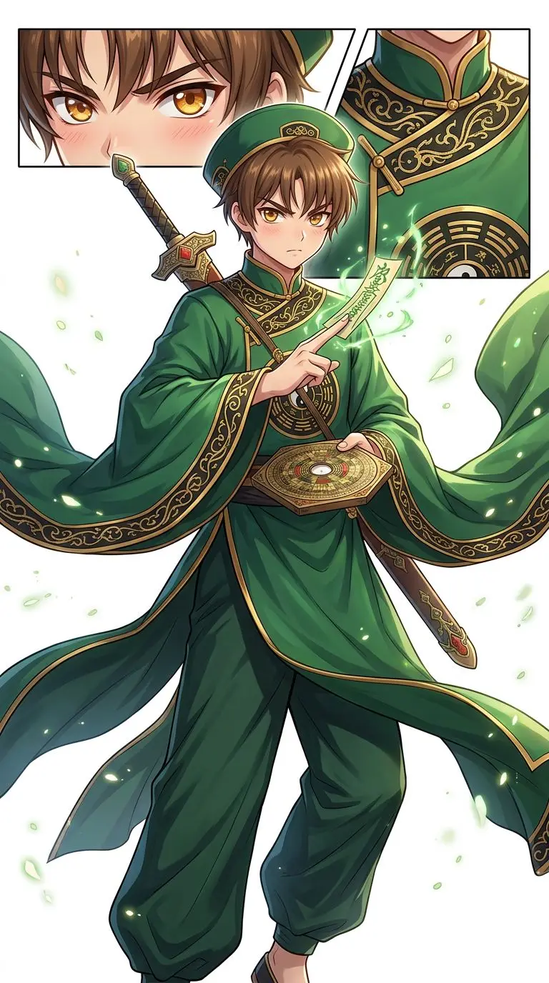 李小狼 portrait — AI comic character on TabStory