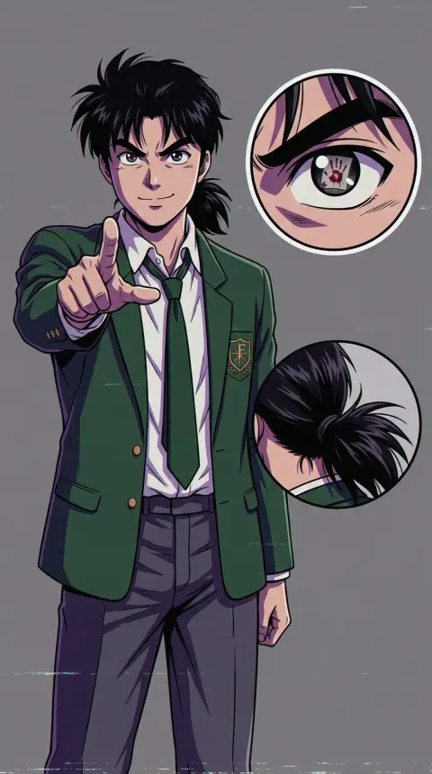 Hajime Kindaichi — AI comic character