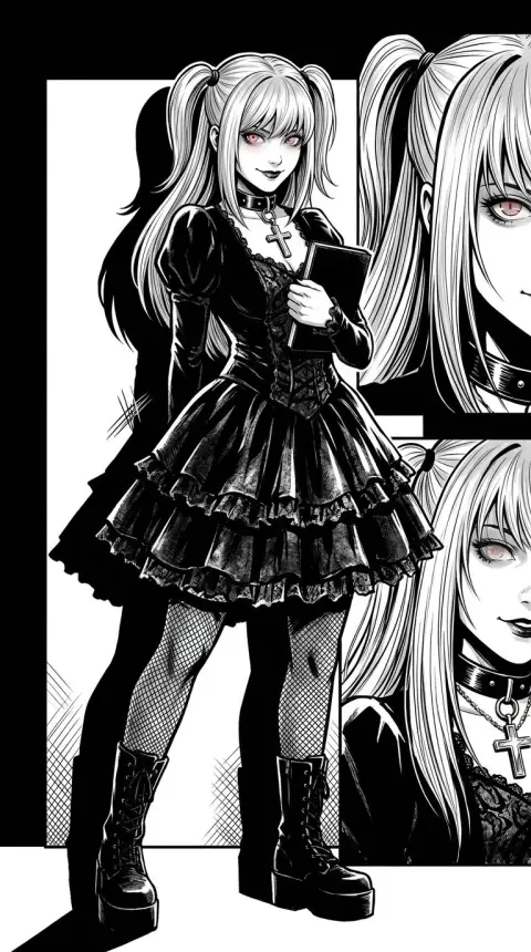 Misa Amane — AI comic character