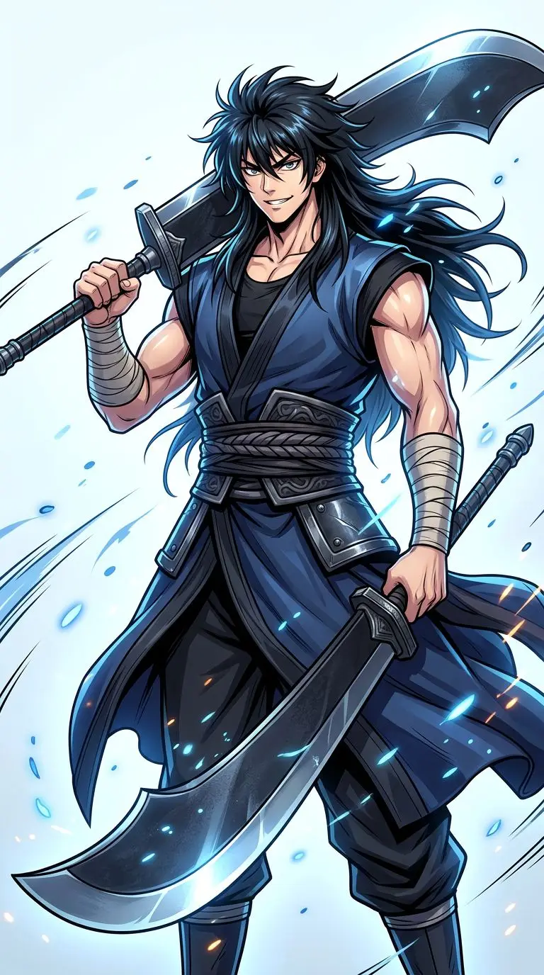 ハク portrait — AI comic character on TabStory