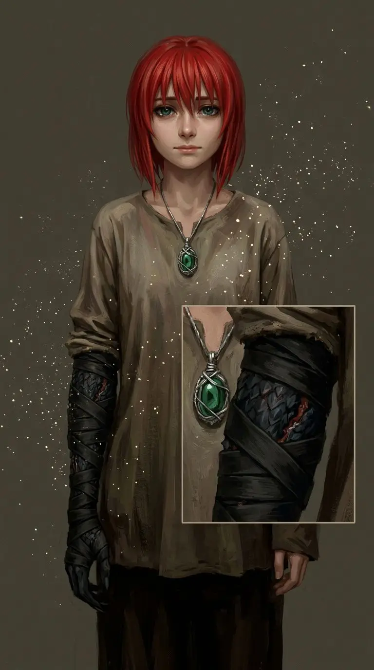 羽鳥チセ portrait — AI comic character on TabStory