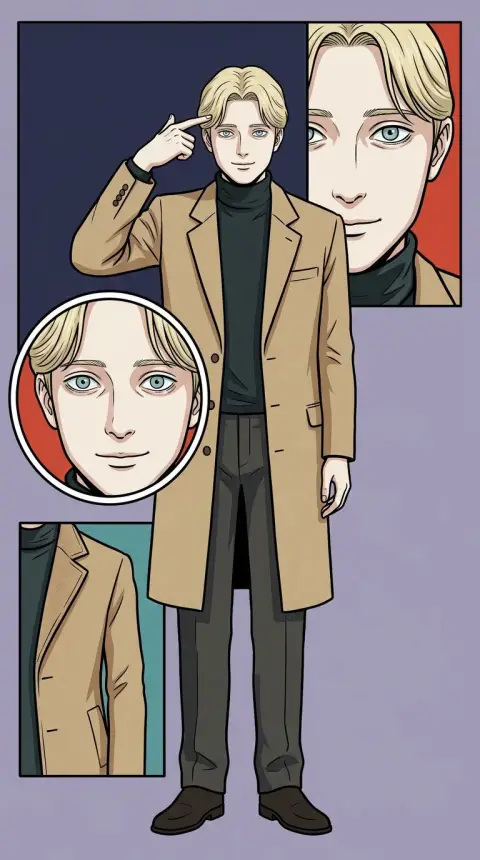 Johan Liebert — AI comic character