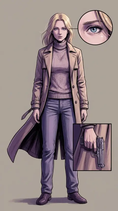 Anna Liebert — AI comic character