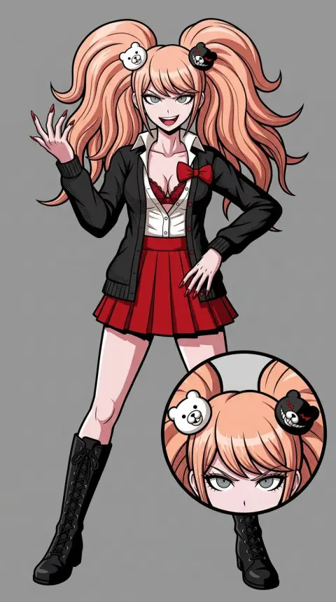 Junko Enoshima — AI comic character