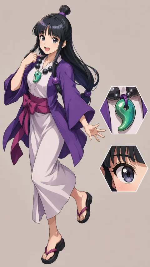 Maya Fey — related AI comic character