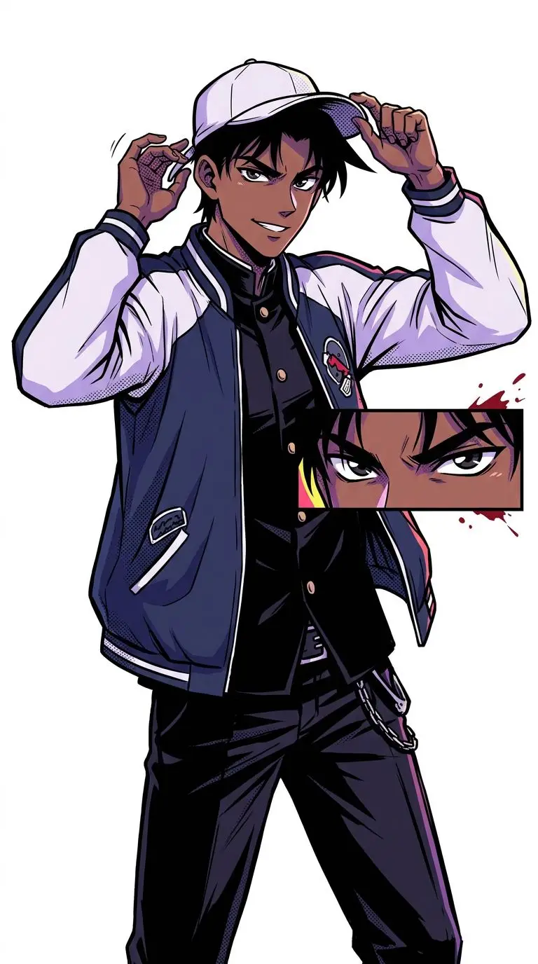 服部平次 portrait — AI comic character on TabStory