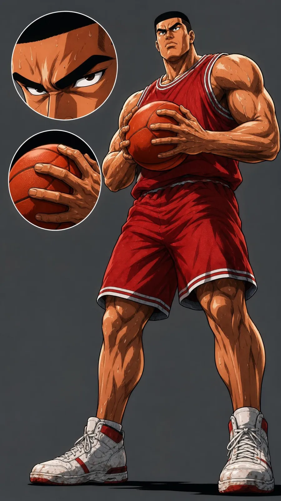 Takenori Akagi portrait — AI comic character on TabStory