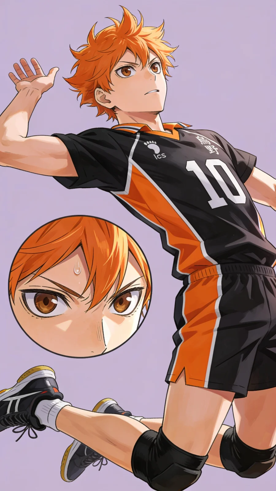 Hinata Shoyo portrait — AI comic character on TabStory