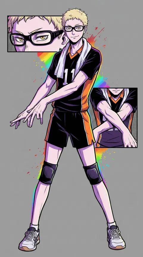 Kei Tsukishima — AI comic character